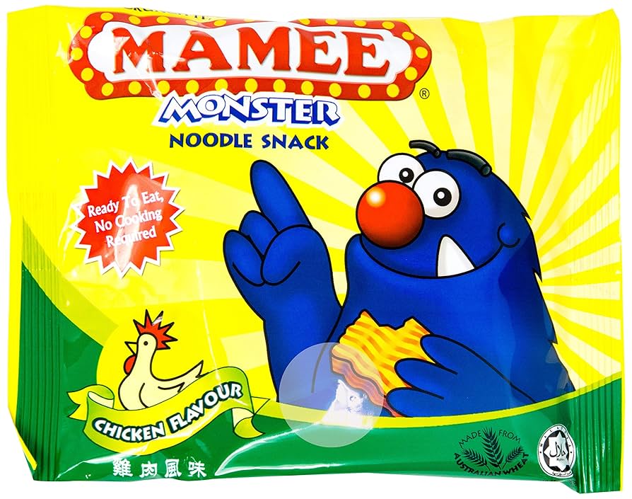 Mamee Monster Noodle Snack (Chicken)