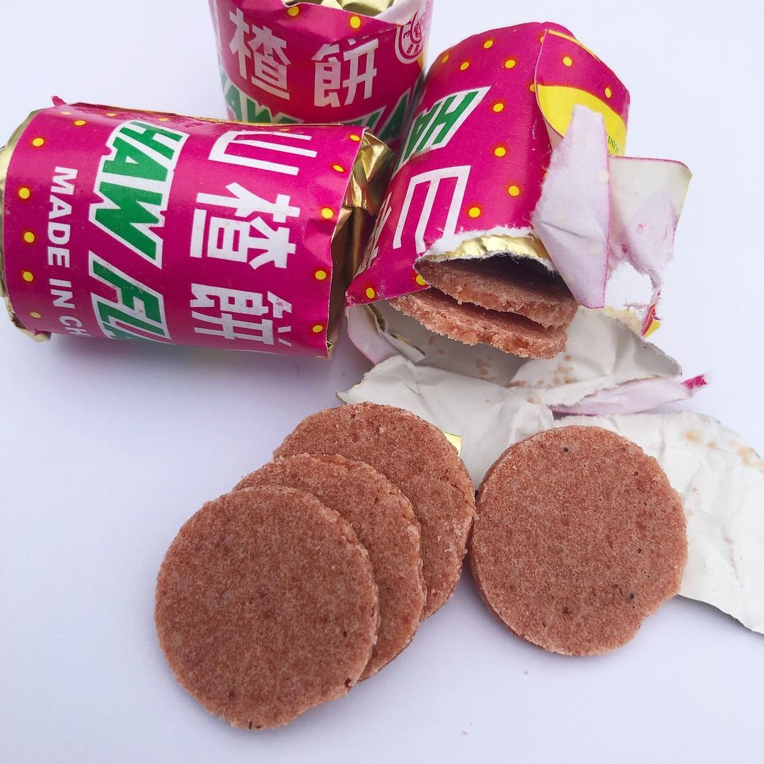 Haw Flakes San Cha (Small - 10 Rolls Pack)