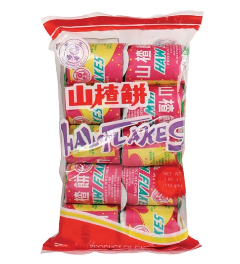 Haw Flakes San Cha (Small - 10 Rolls Pack)