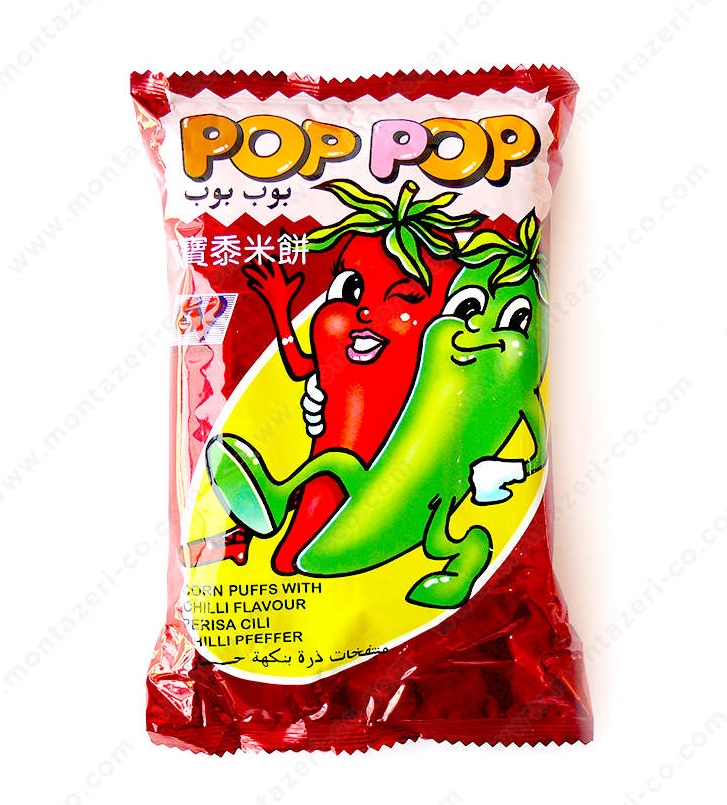 Pop Pop Corn Snack (Chilli)