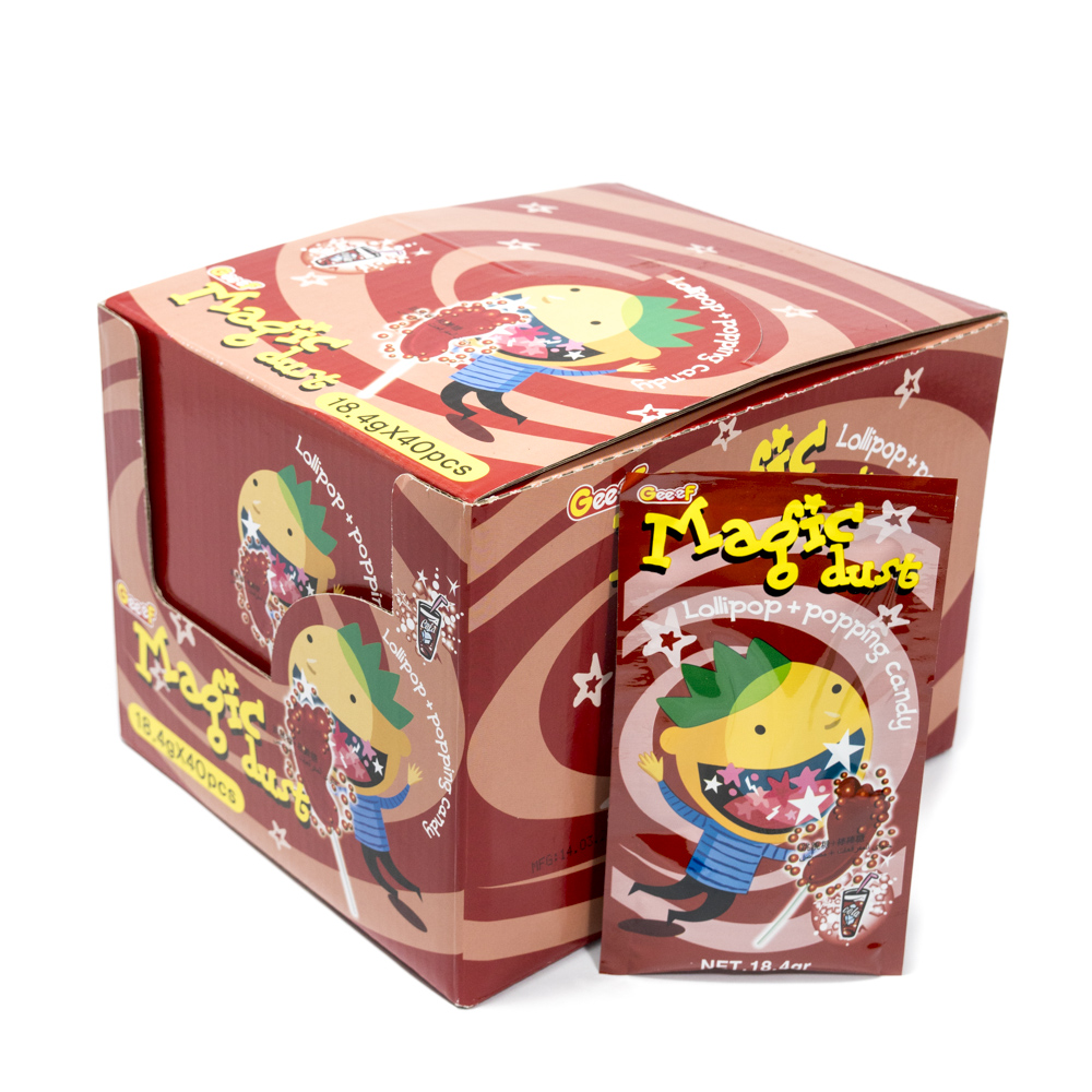 Magic Dust Lollipop + Popping Candy (Cola)