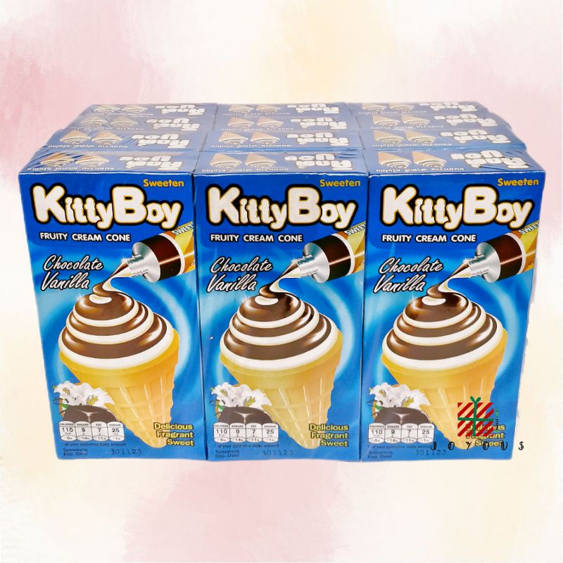 KittyBoy Fruity Cream Cone (Chocolate Vanilla)