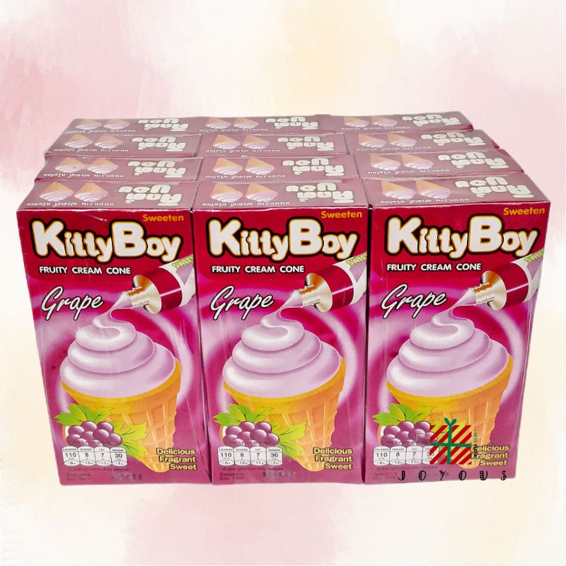 KittyBoy Fruity Cream Cone (Grape)