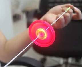 LED Wheel Spinner (Random Colors)