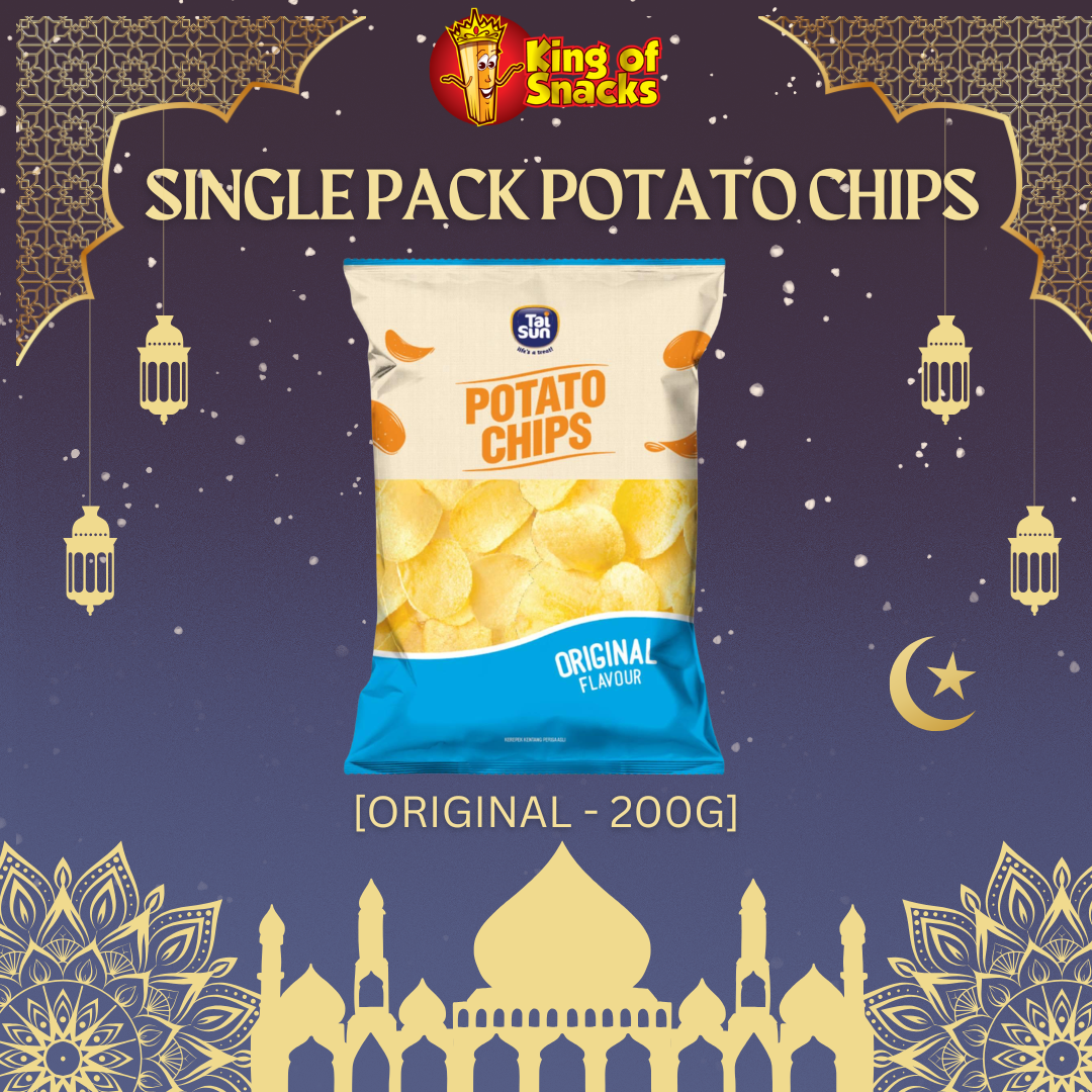 Single Pack - Original Potato Chips - 200g