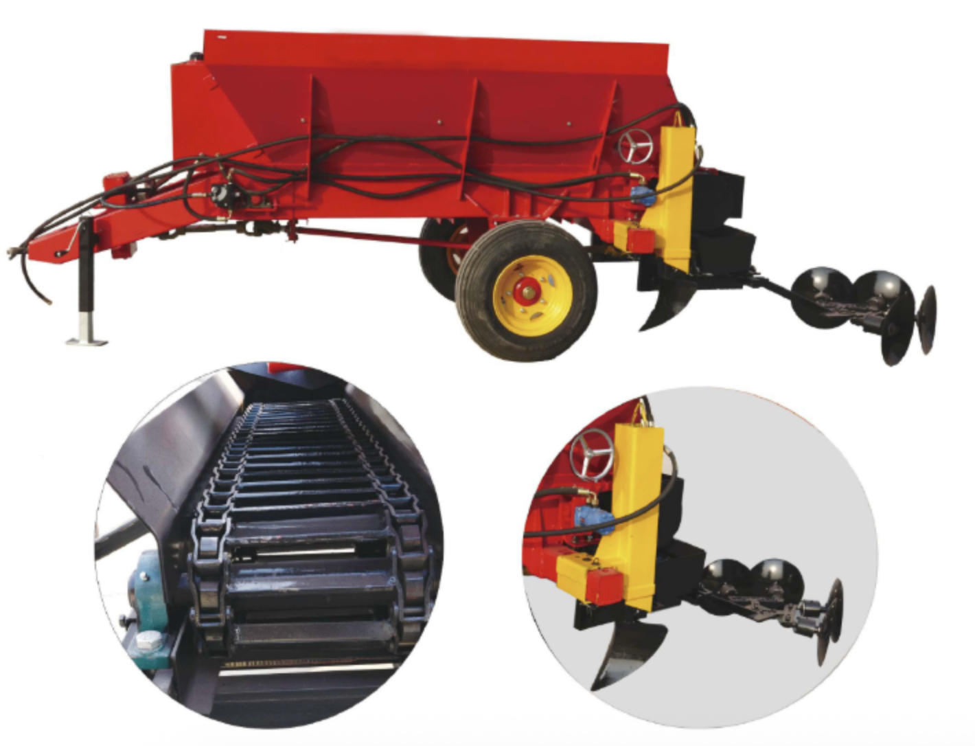2FGQ-YLKS series orchard integrated furrowing and fertiliser machine
