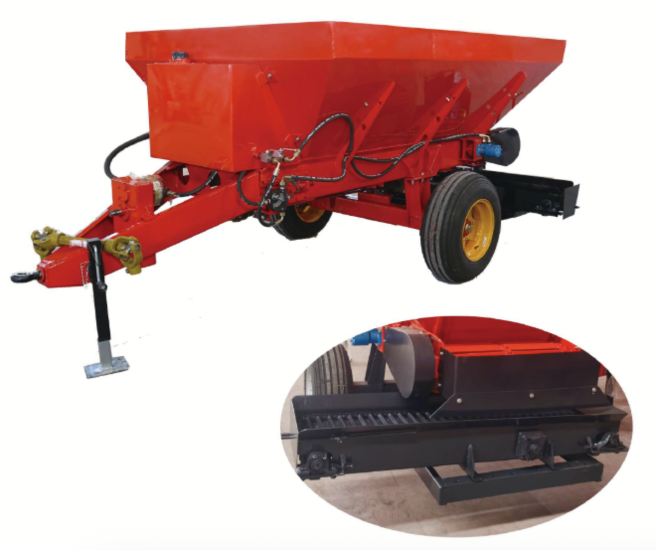 2FGB-YLS Series Orchard Single Side Fertiliser Spreader