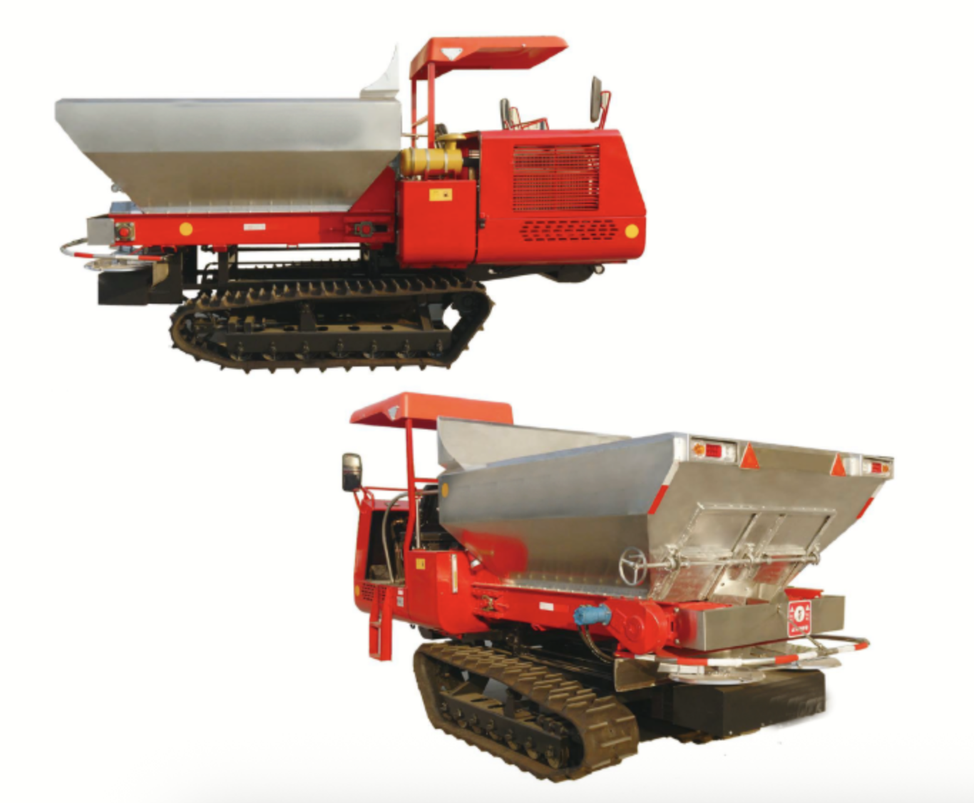 2FZGB Series Crawler type Self-propelled stainless steel Fertiliser Spreader