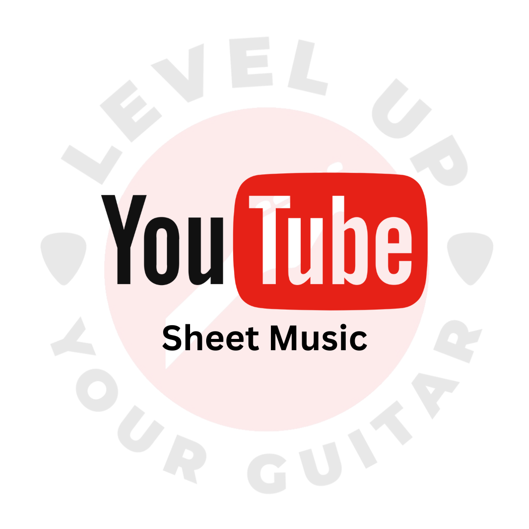Sheet Music for YouTube Lessons