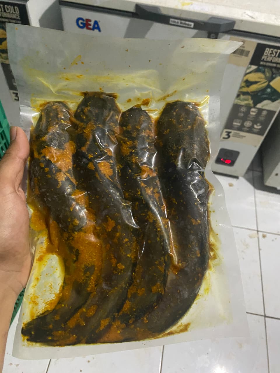 Lele Bumbu kuning Vacuum Pack