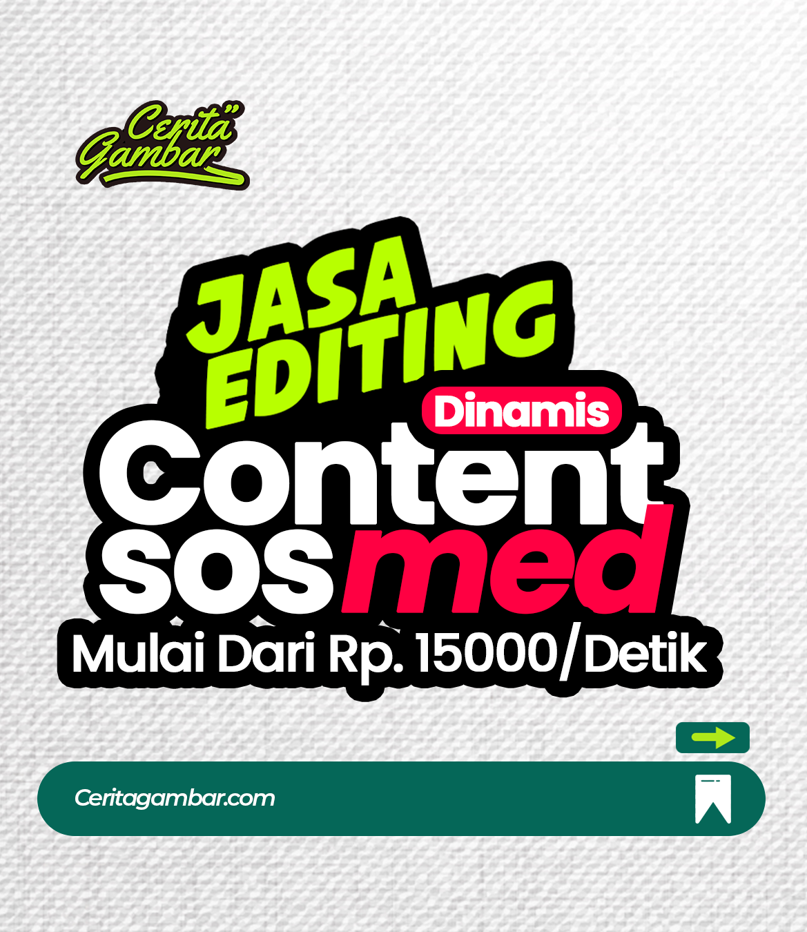 Jasa Editing Content Sosial Media Dinamis
