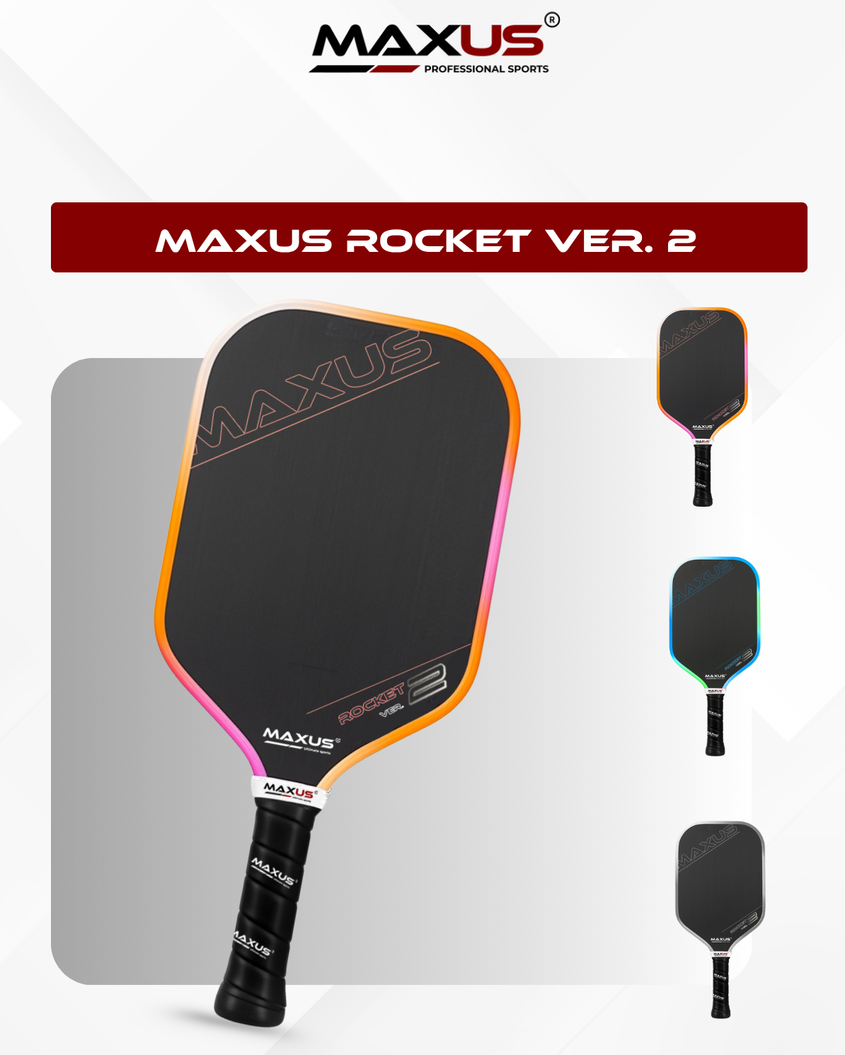 Vợt Pickleball Maxus Rocket Version 2