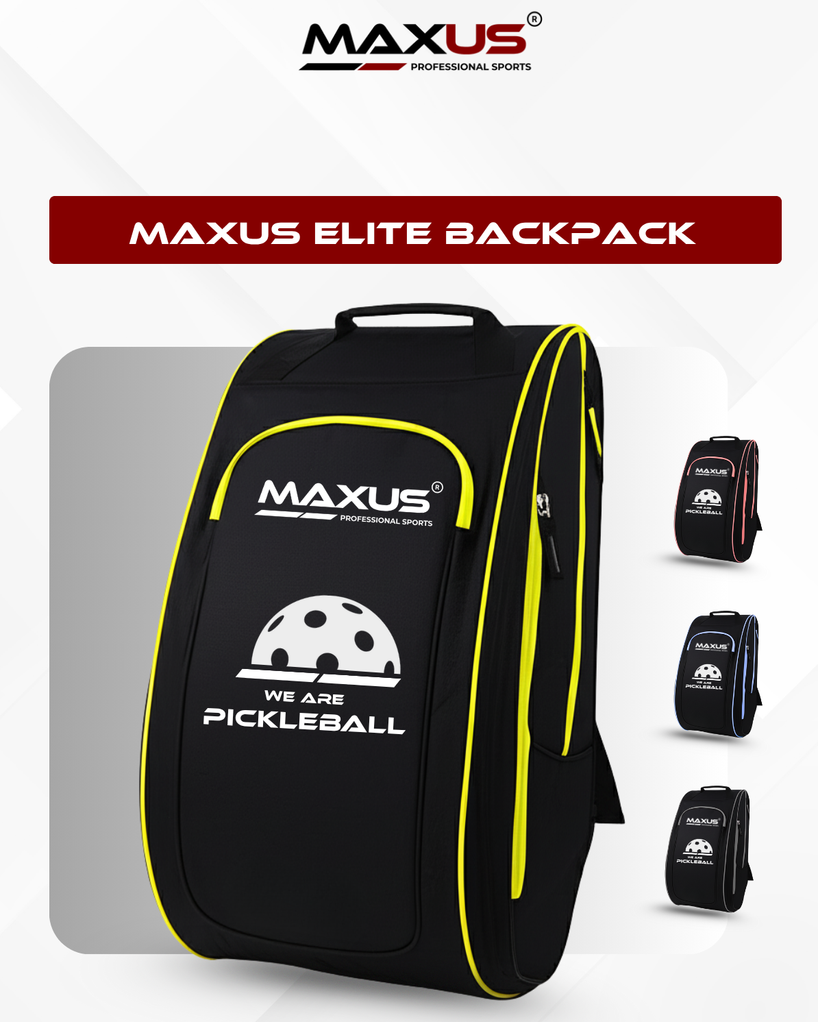 Ba lô Maxus Elite We are Pickleball