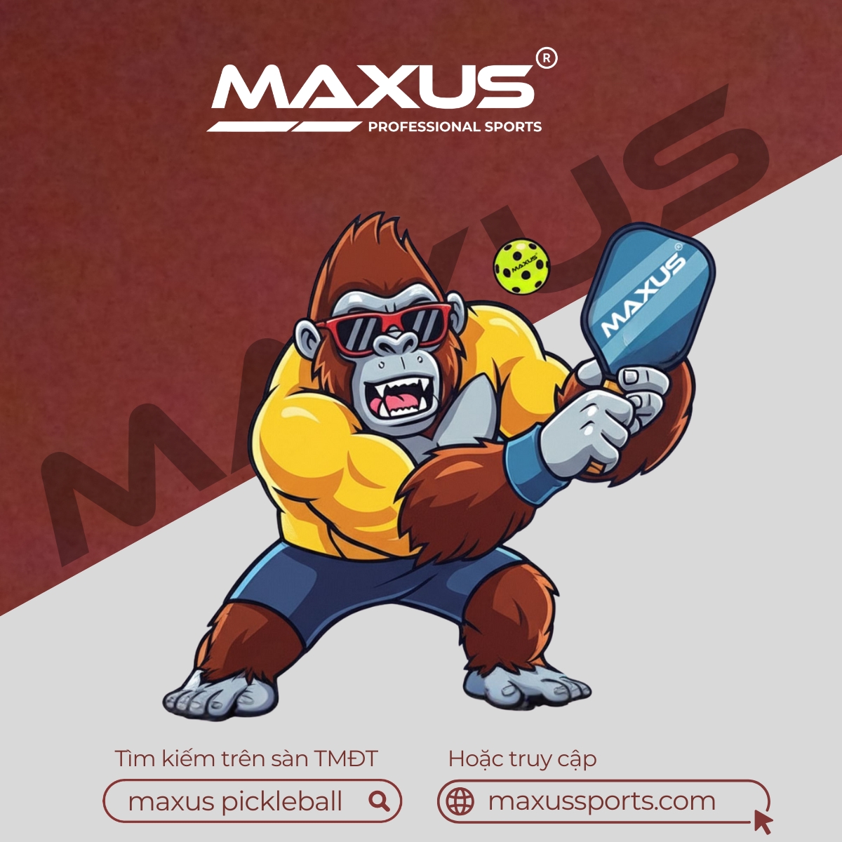 Ba lô Maxus Elite We are Pickleball