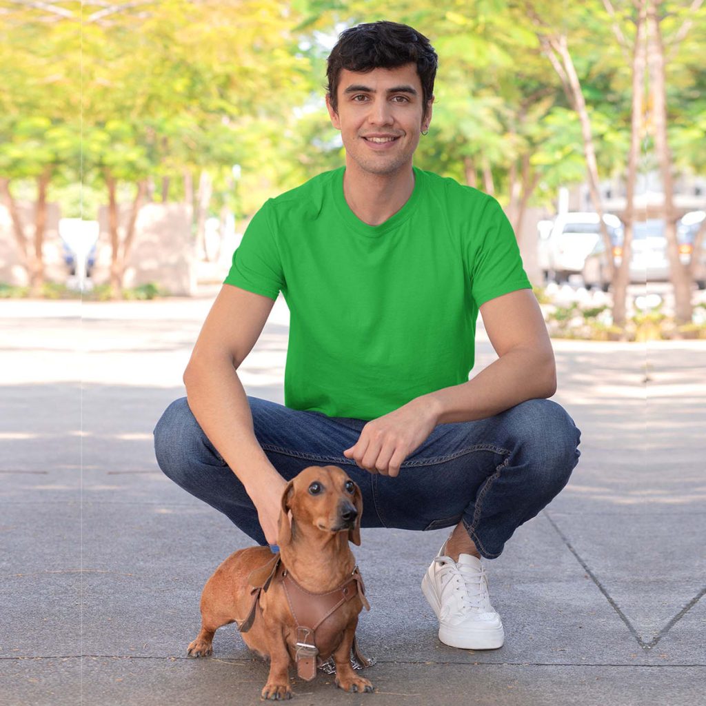 Carbon Round neck Cotton T-Shirt