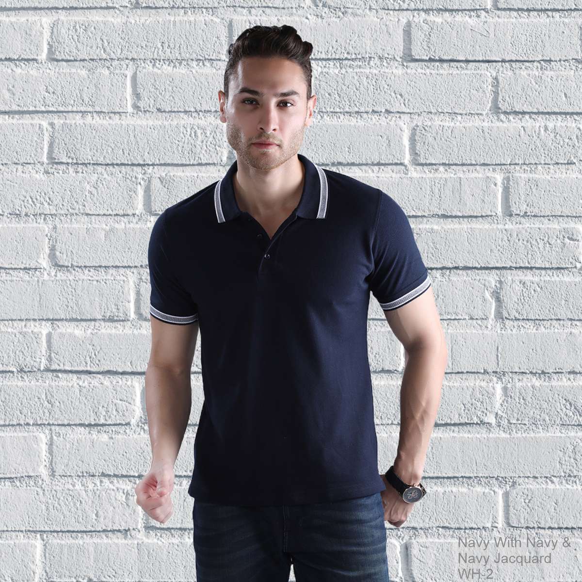 Wild Horn Cotton Polo T-Shirt
