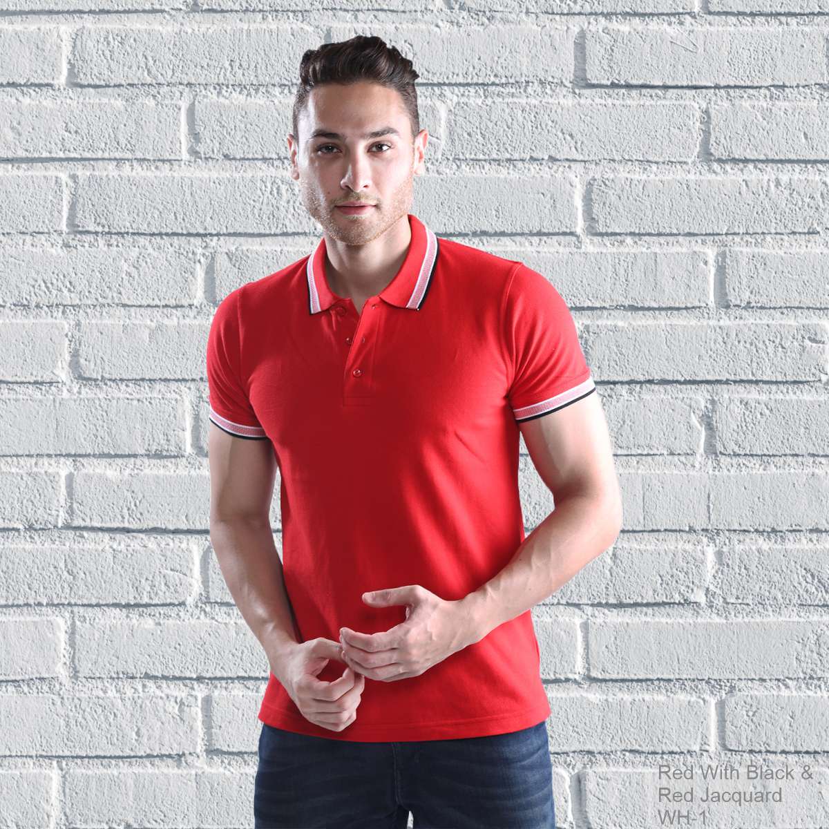 Wild Horn Cotton Polo T-Shirt
