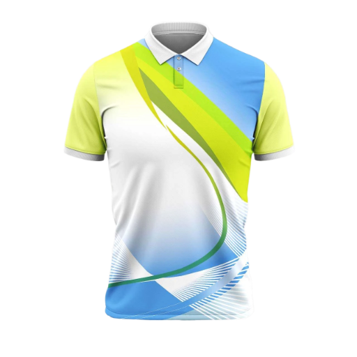 Modern Graphic badminton Polo Shirt