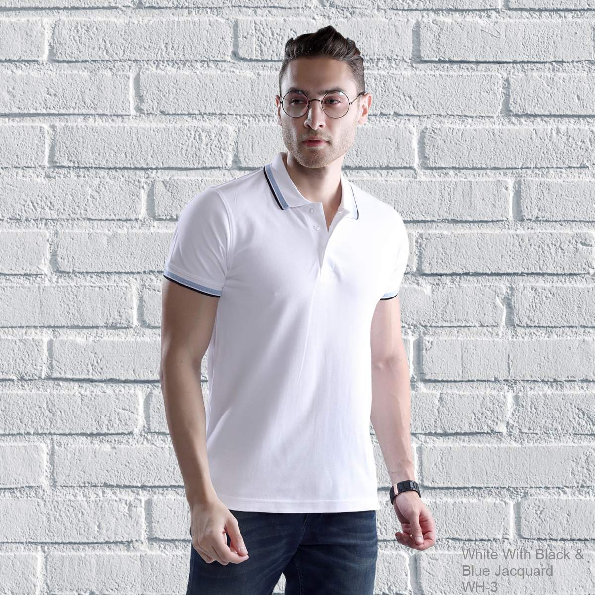 Wild Horn Cotton Polo T-Shirt