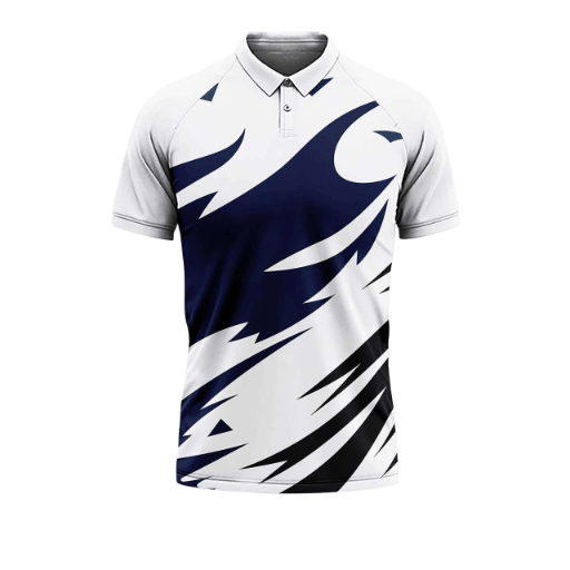Modern Abstract badminton Polo Shirt