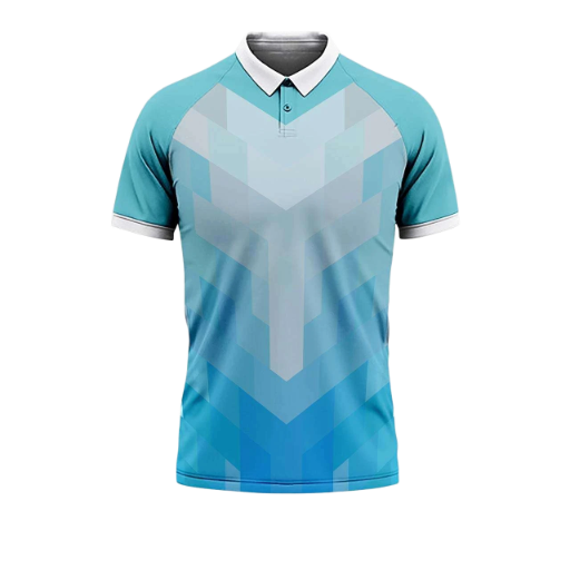 Men's geometric badminton  polo shirt