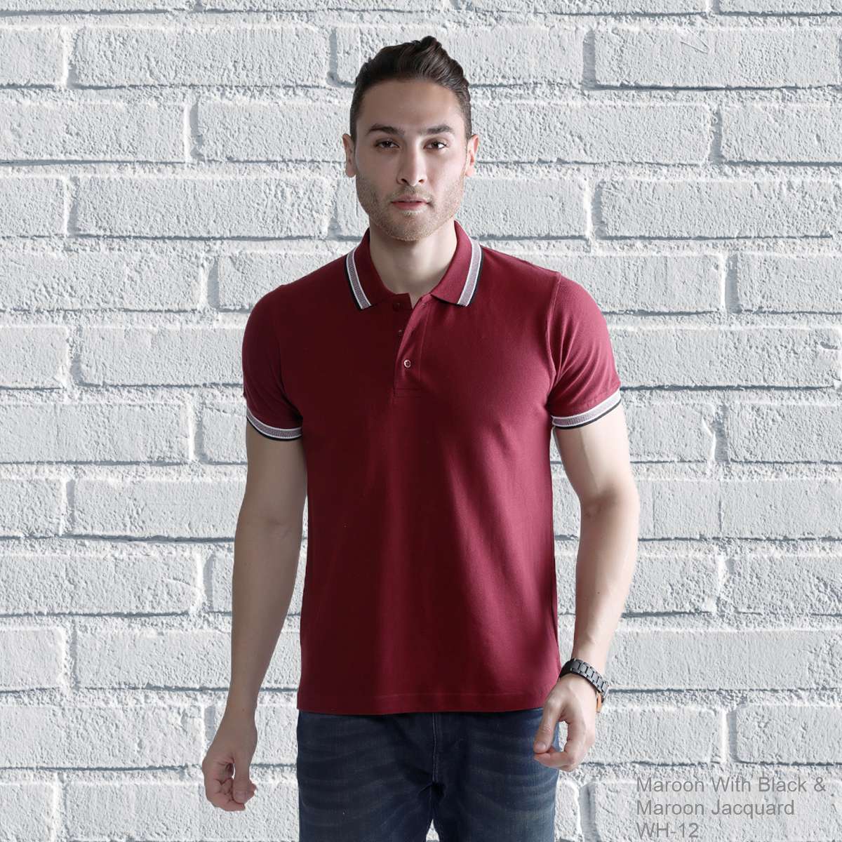 Wild Horn Cotton Polo T-Shirt