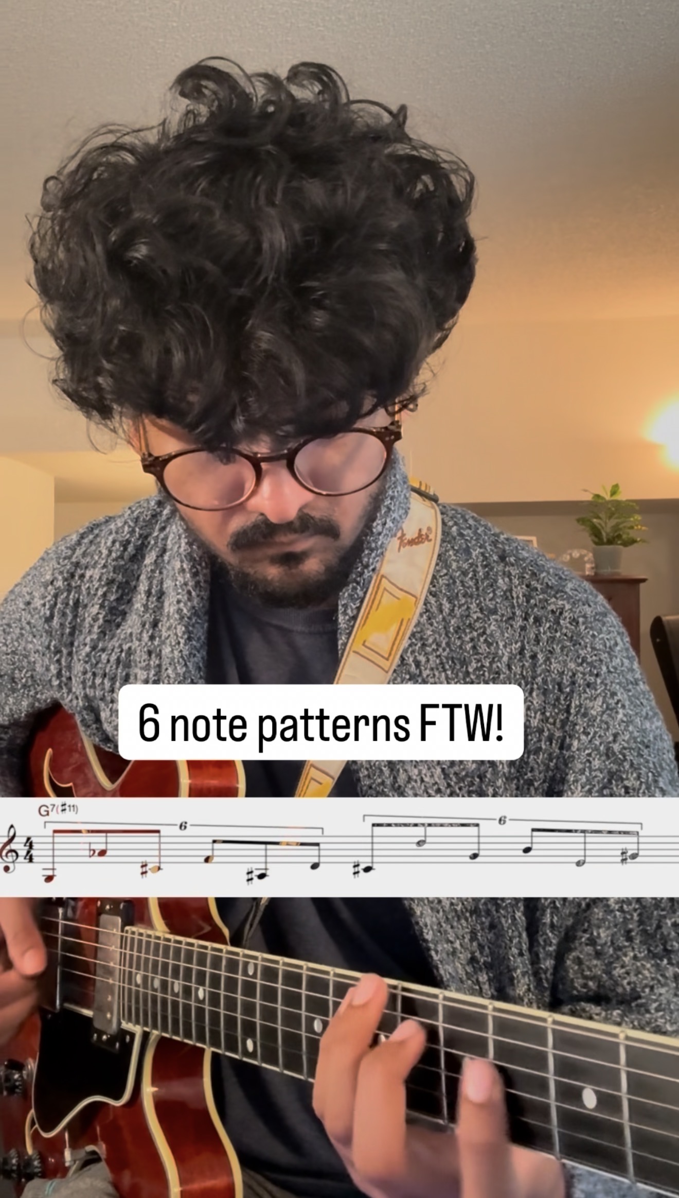 6 Note Pattern (Dominant Idea)
