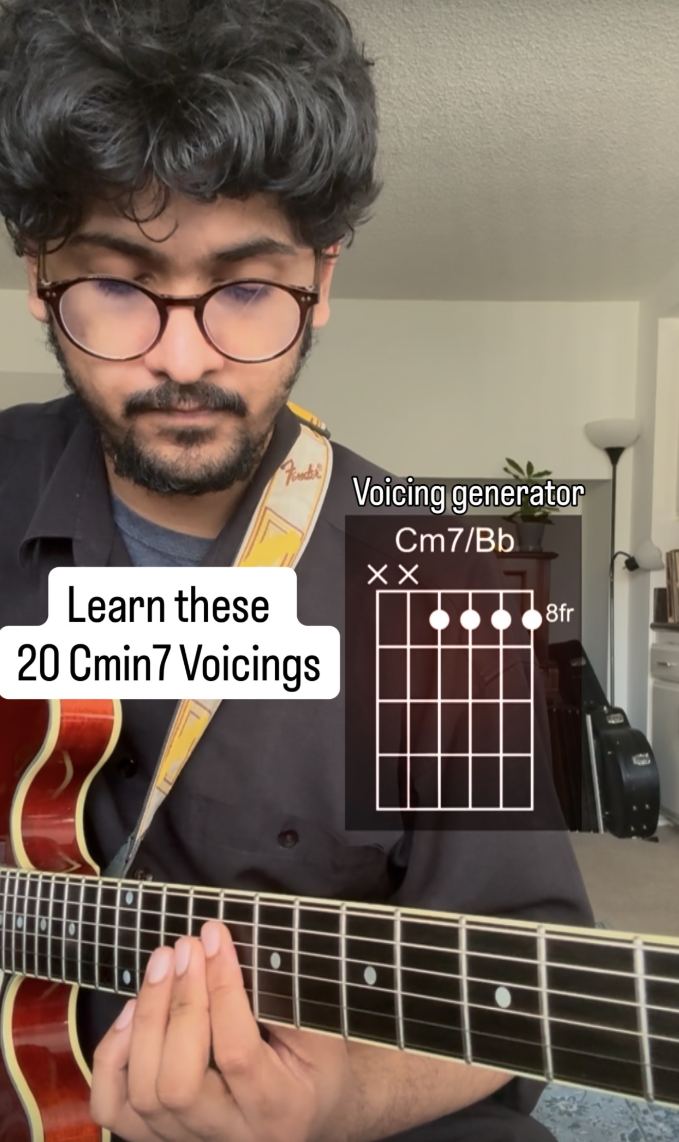 C Minor7 Voicings (Drop 2 + Drop 3)