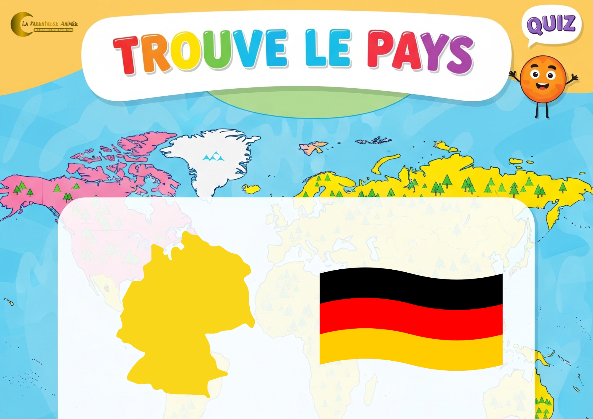 Trouve le pays