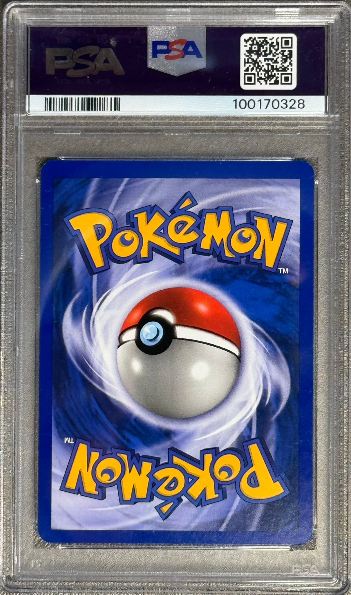 PSA 8 Ampharos Holo 1/64 - Neo Revelation | SWIRL