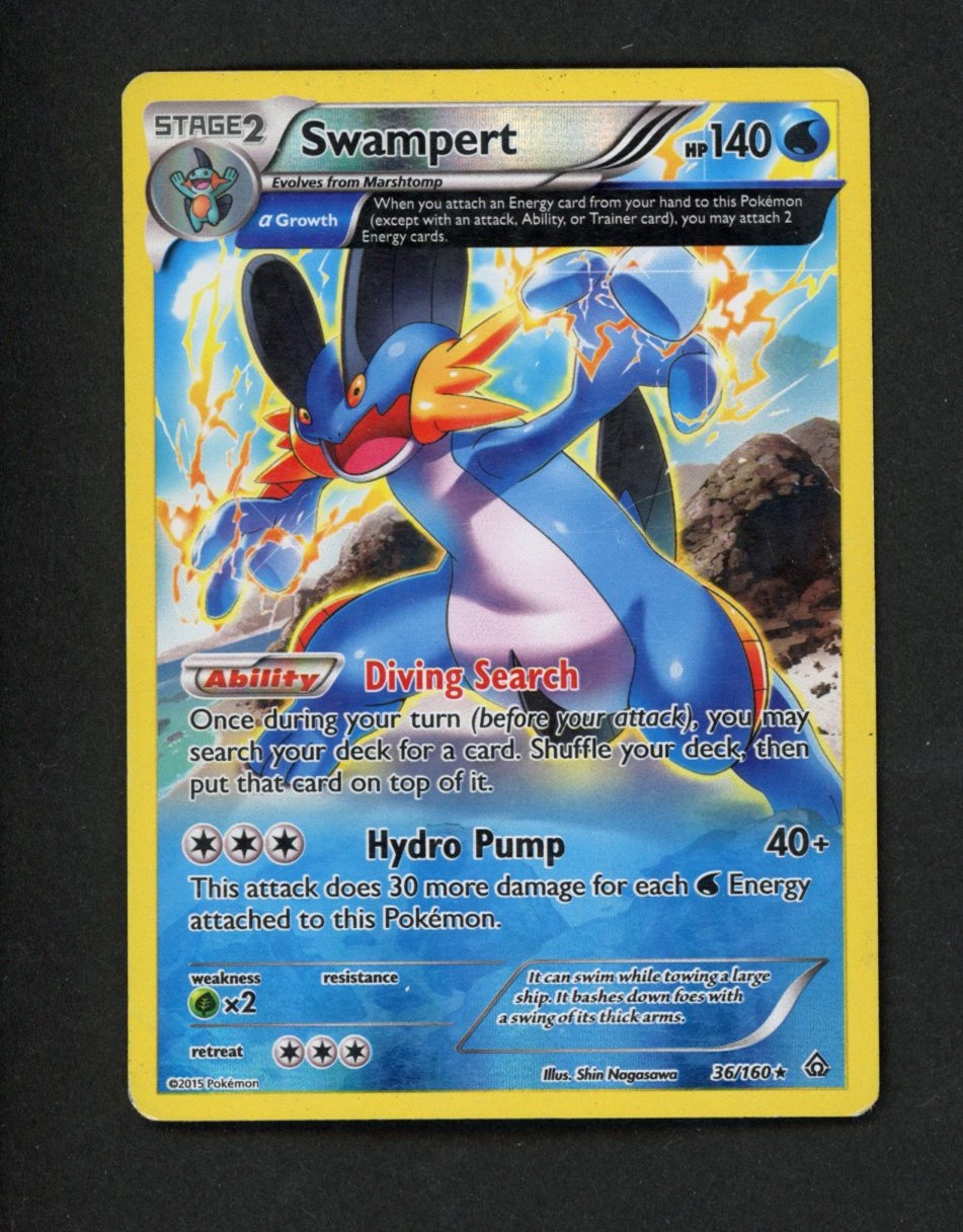 Pokemon Swampert 36/160 (PRC 36) 