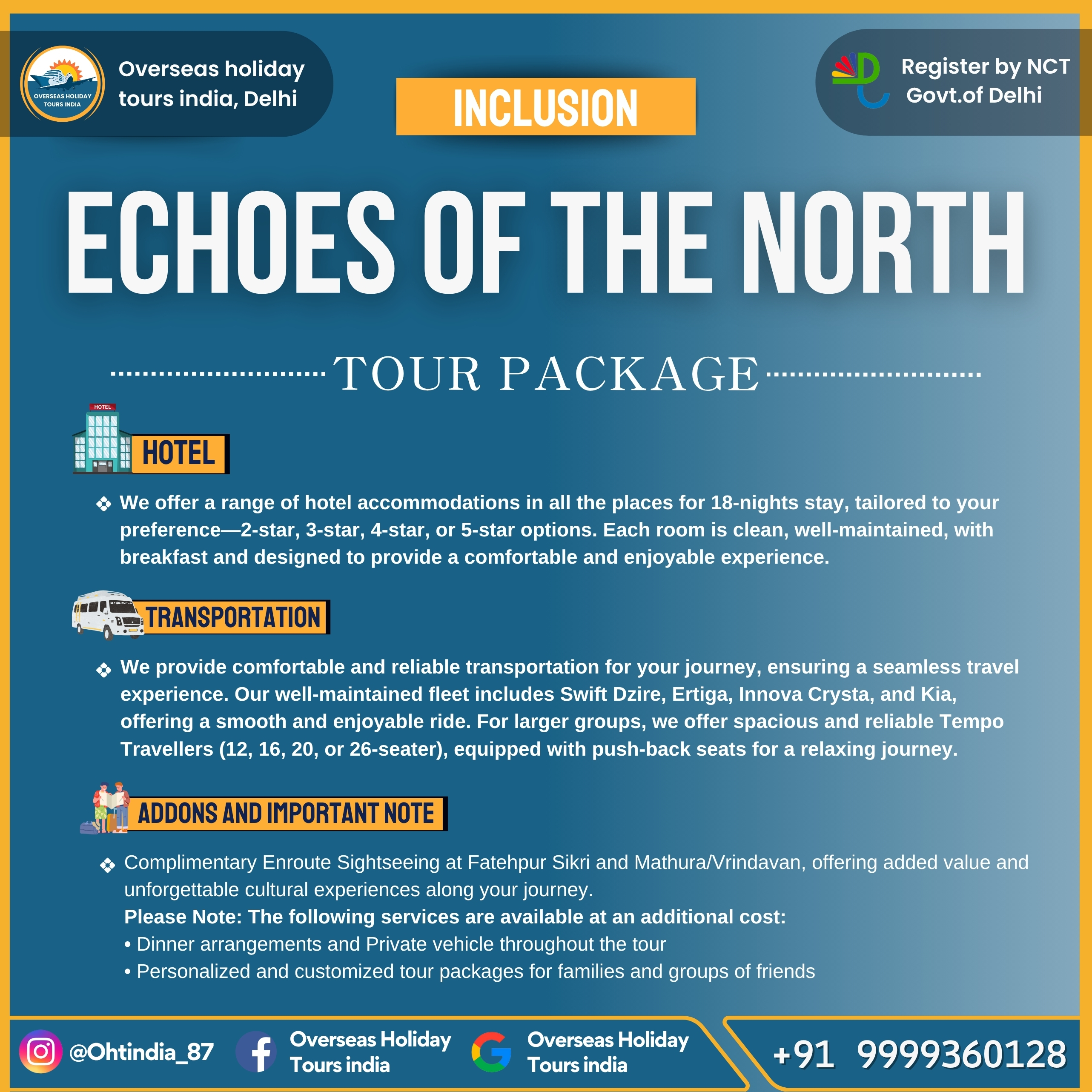 Echoes of the North - Travel Package