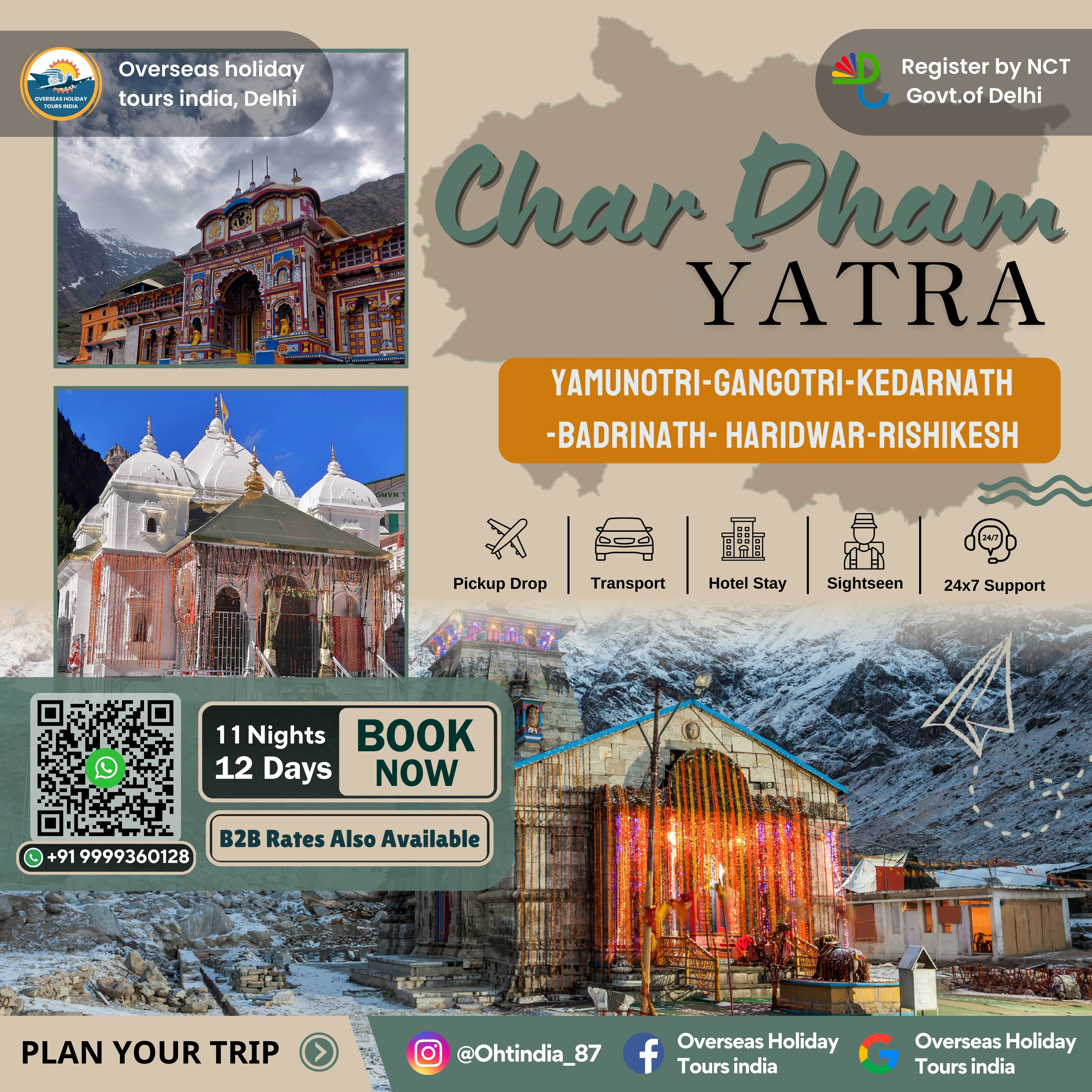Char Dham Yatra Package