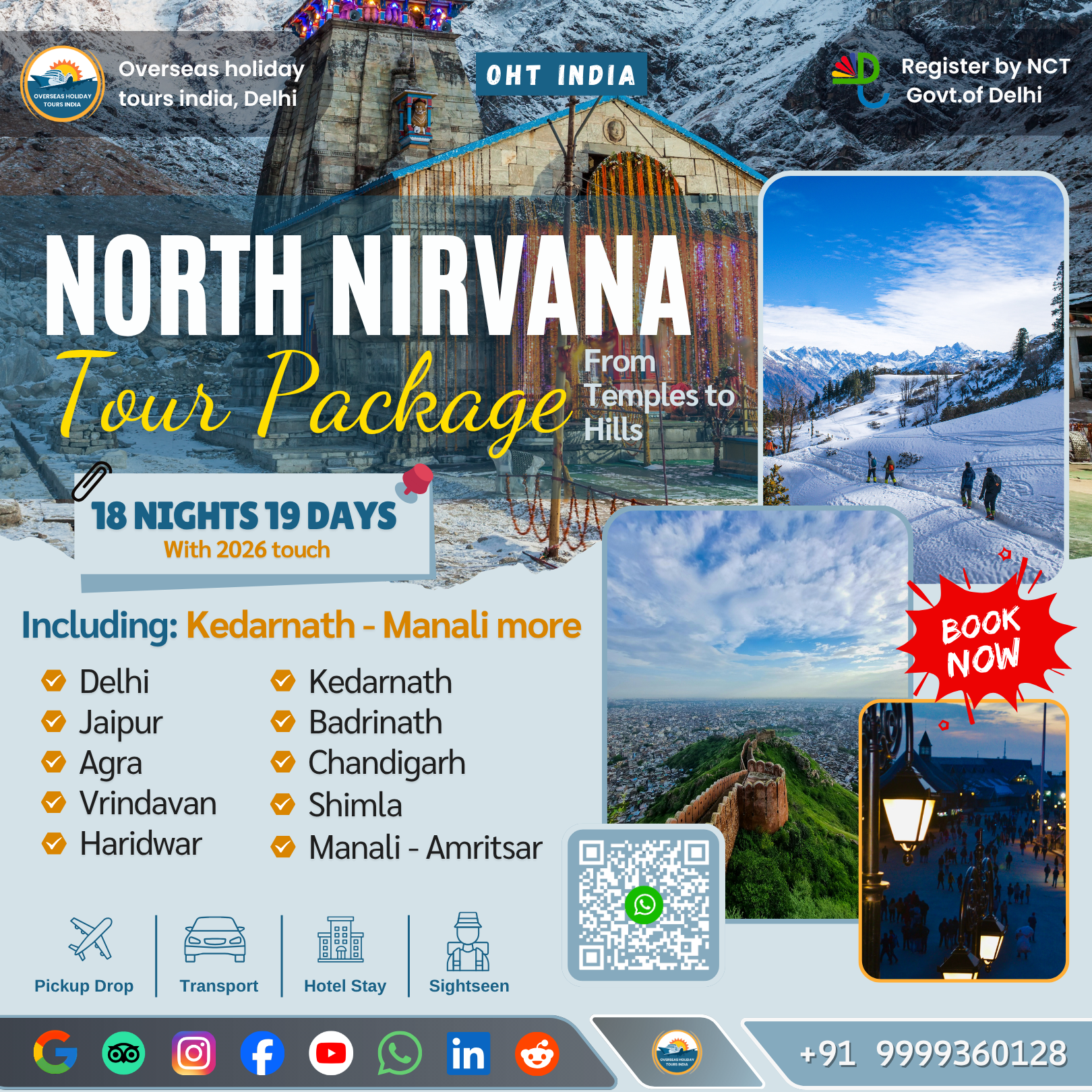 North Nirvana Tour Package