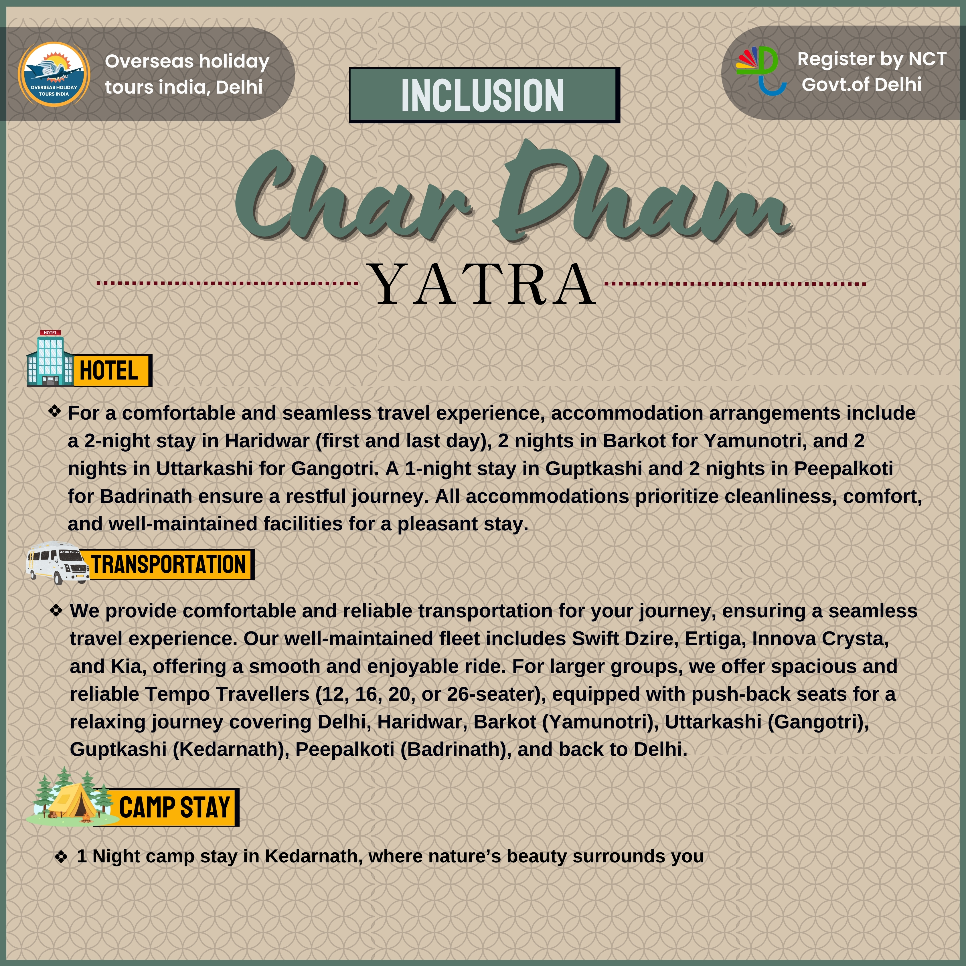 Char Dham Yatra Package