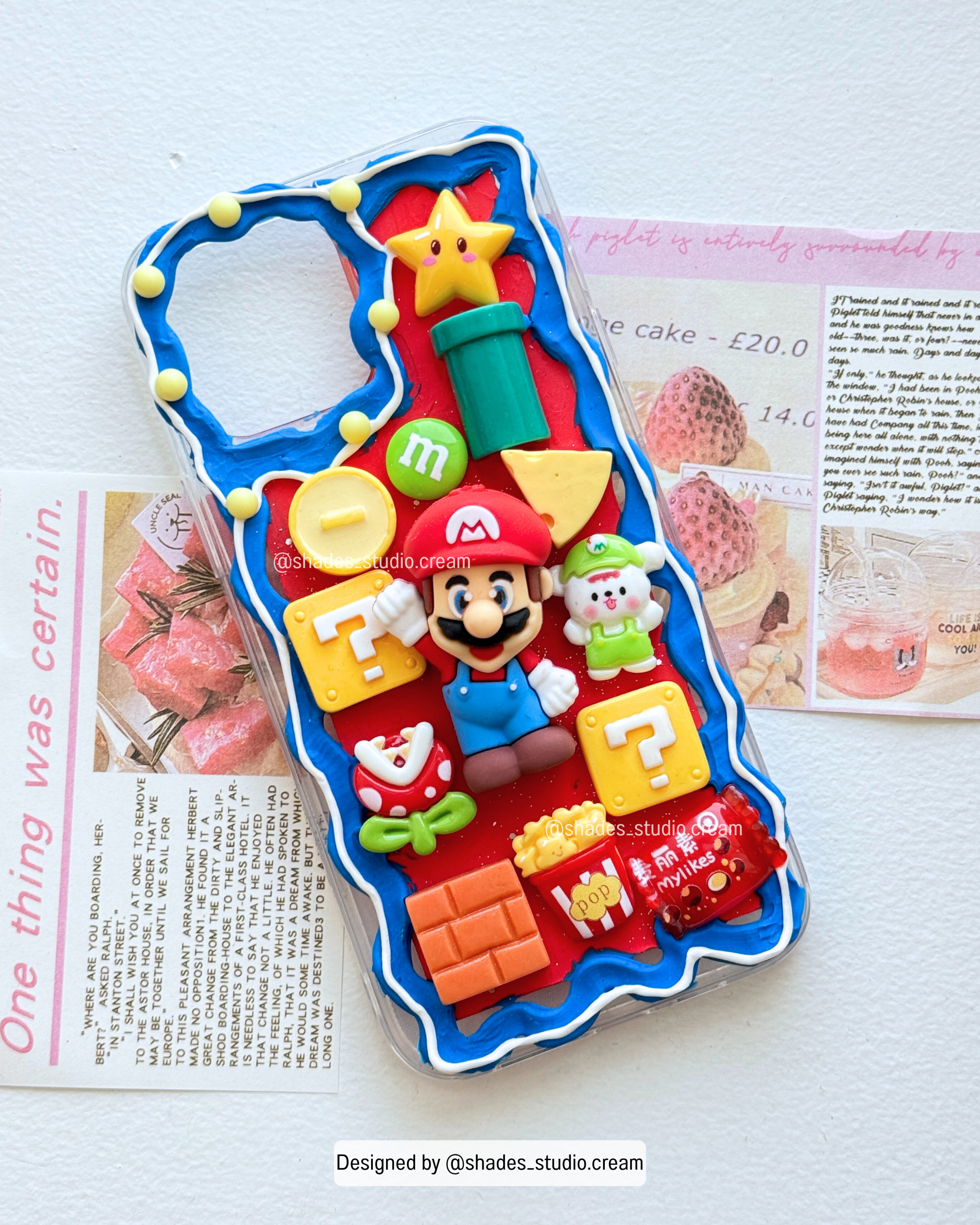 Mario decoden phone case for any phone model