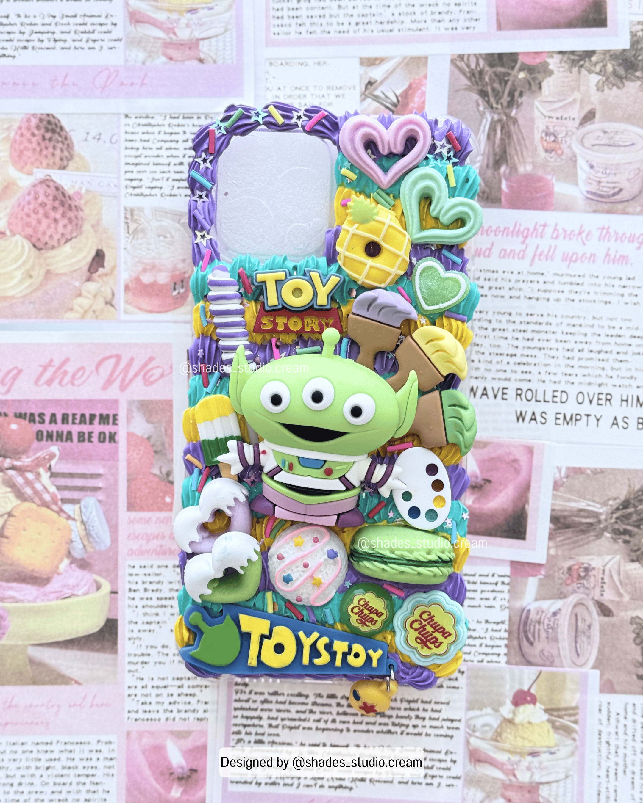 Toy story alien decoden phone case for Samsung S20 Ultra & S11 Plus