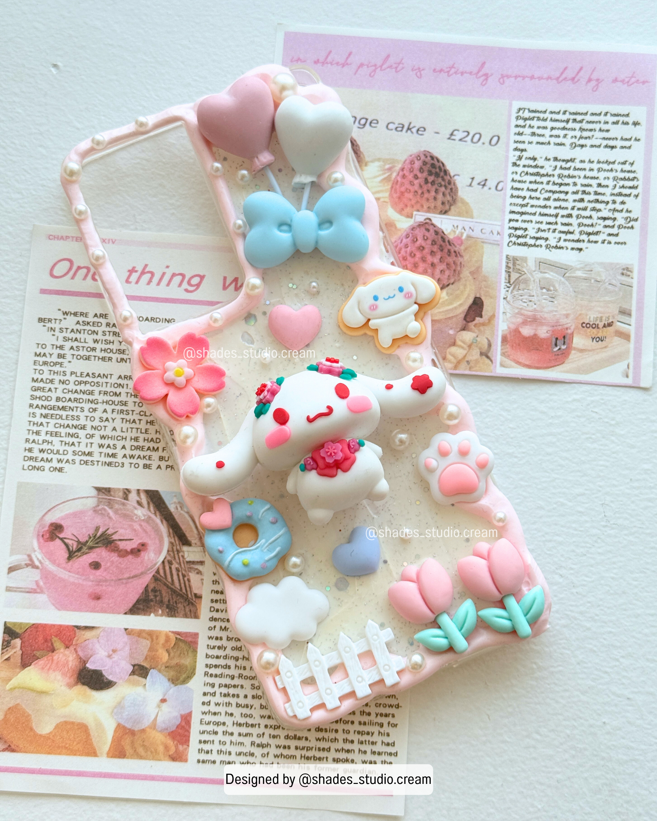Cinnamoroll decoden phone case for any phone model