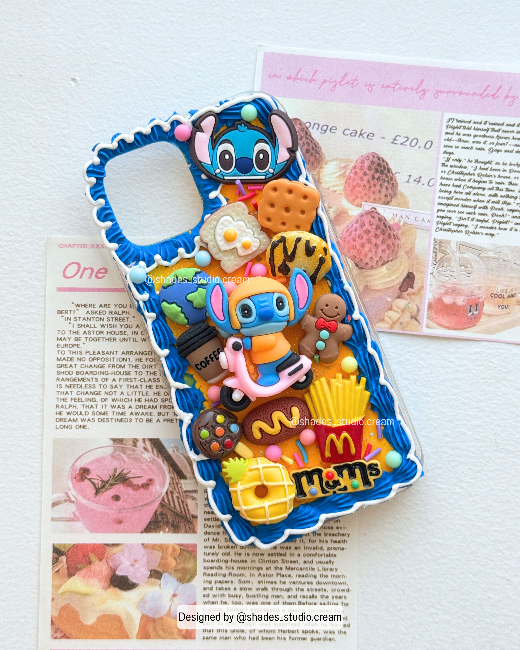 Lilo and sticth decoden phone case