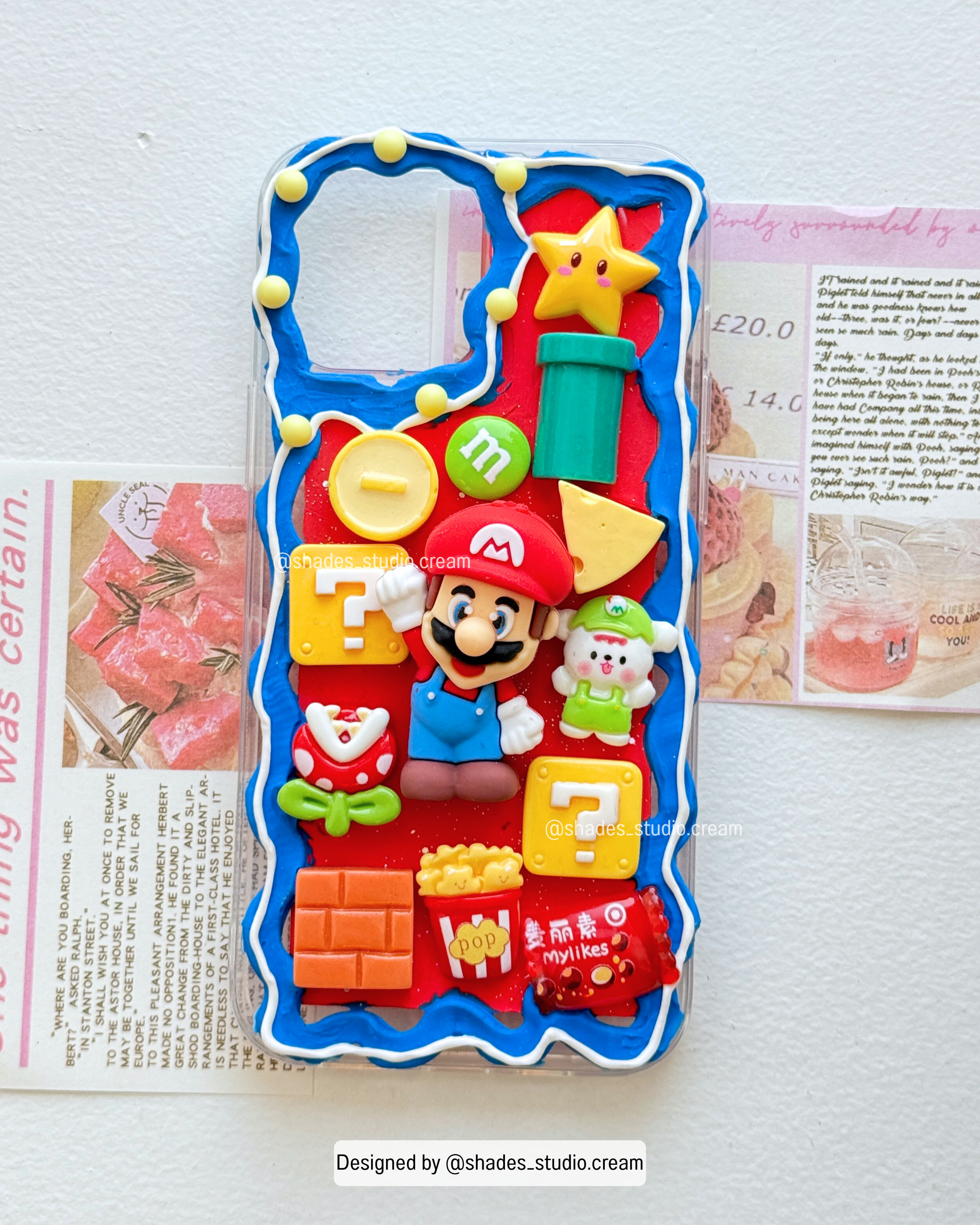 Mario decoden phone case for any phone model