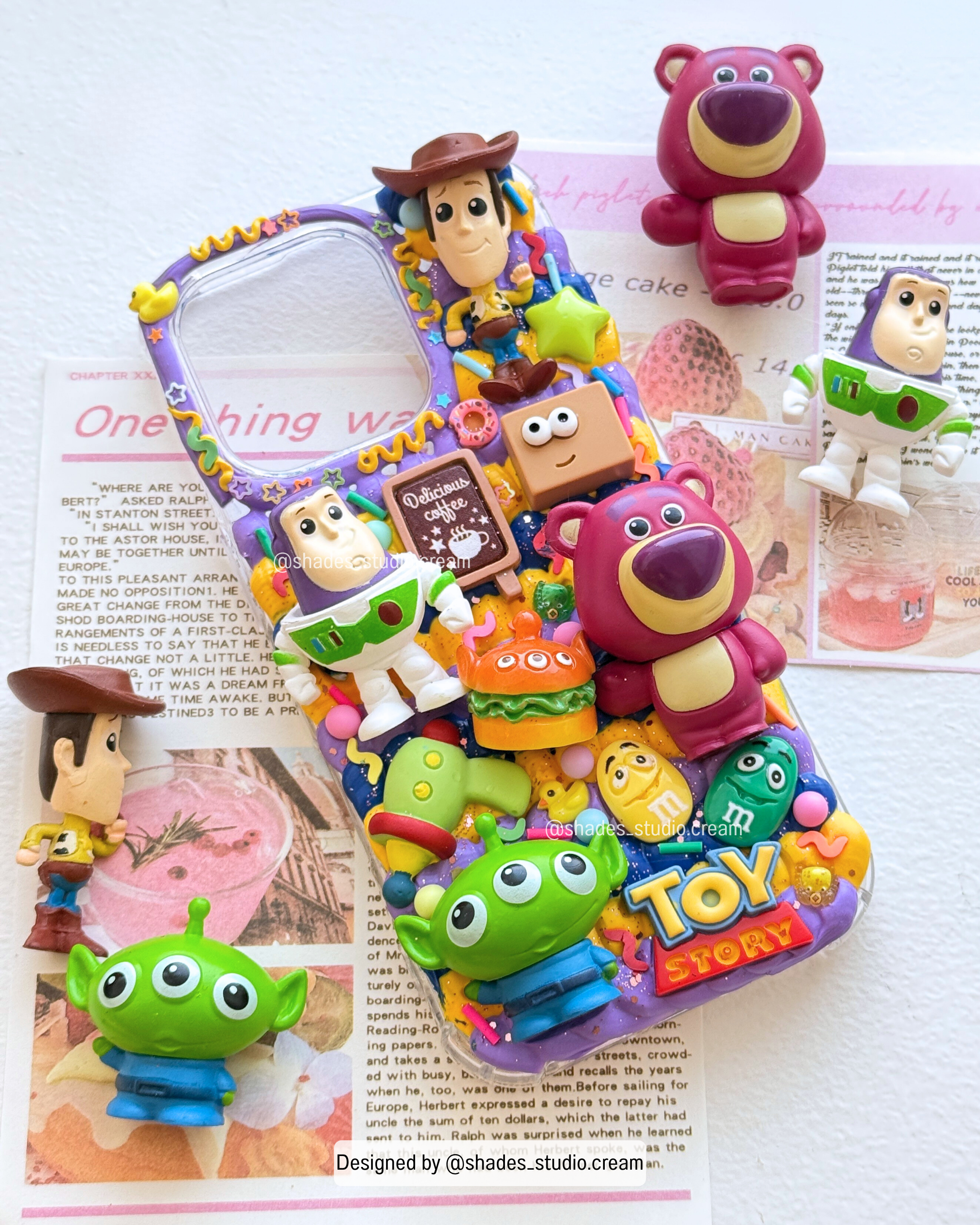 Toy story decoden phone case for any phone model