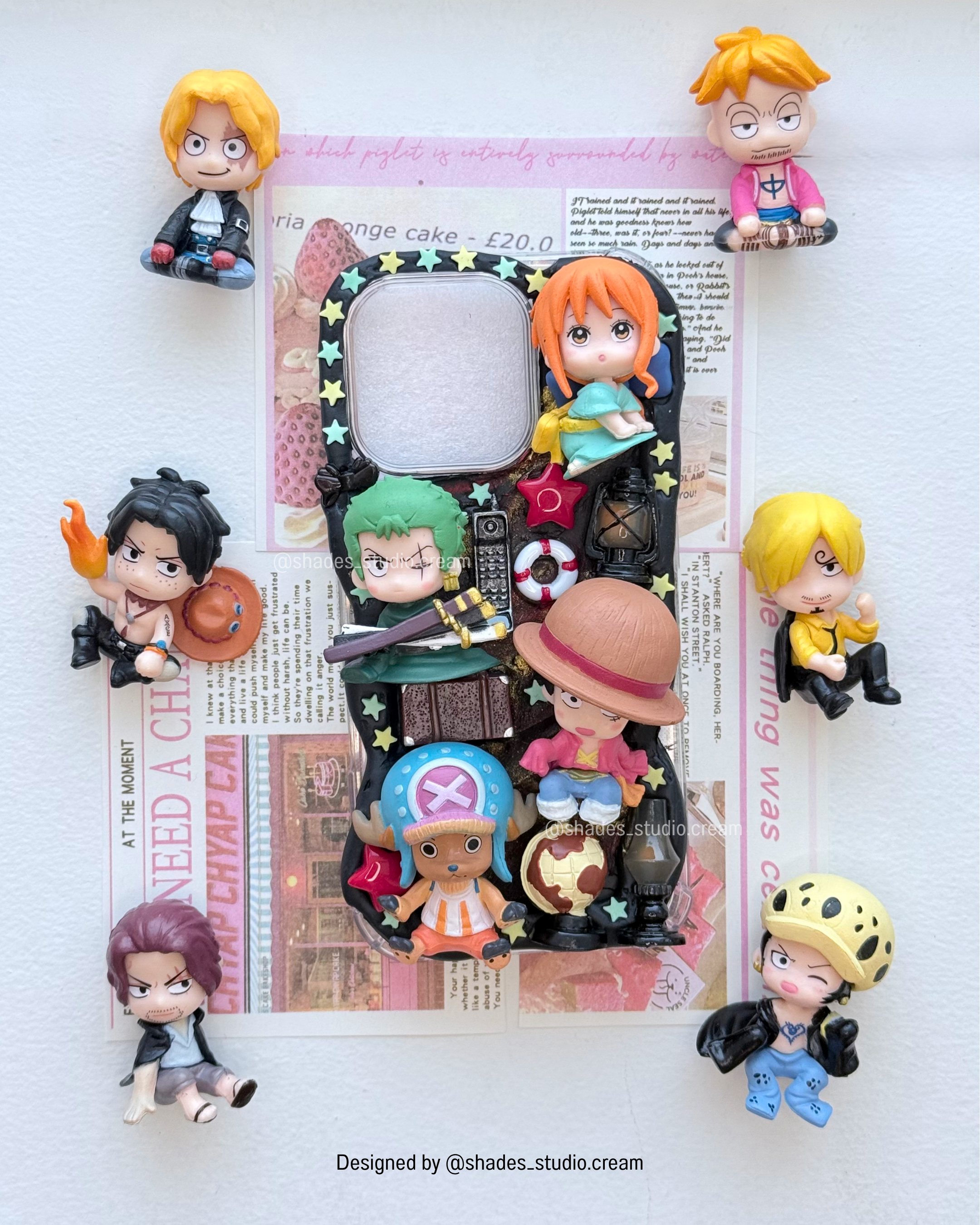 One piece decoden phone case for any phone model