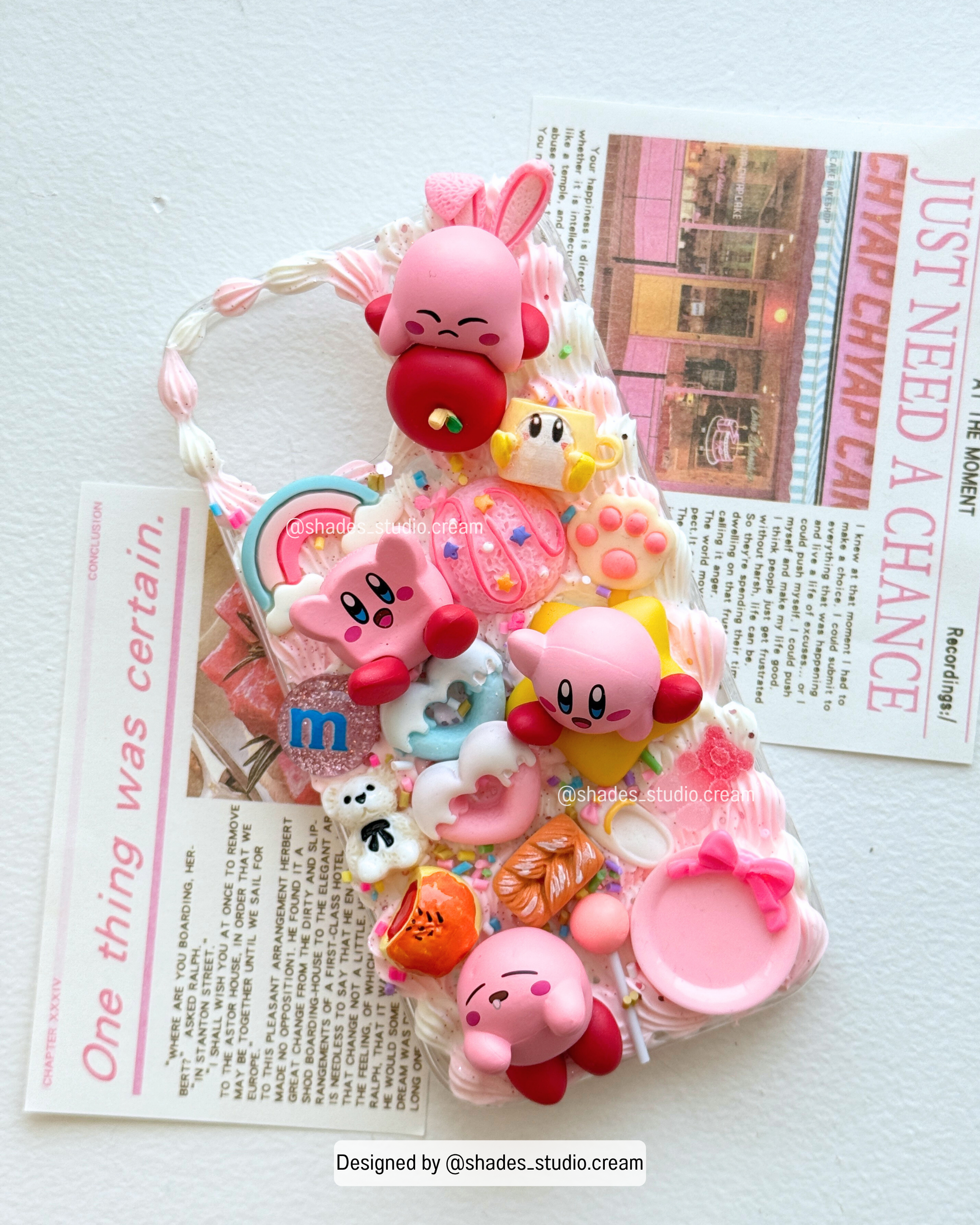 Kirby characters decoden phone case for any phone model