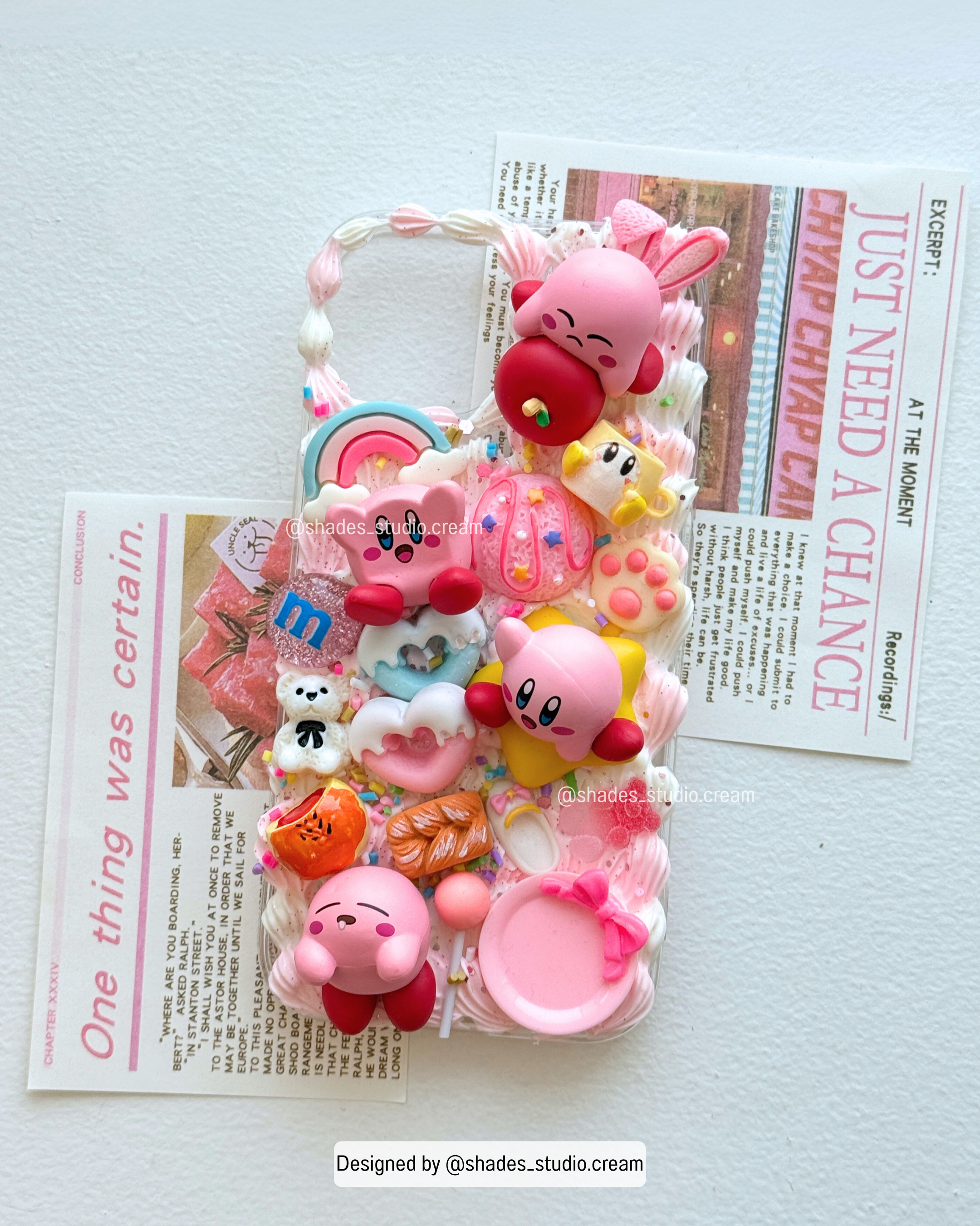 Kirby characters decoden phone case for any phone model
