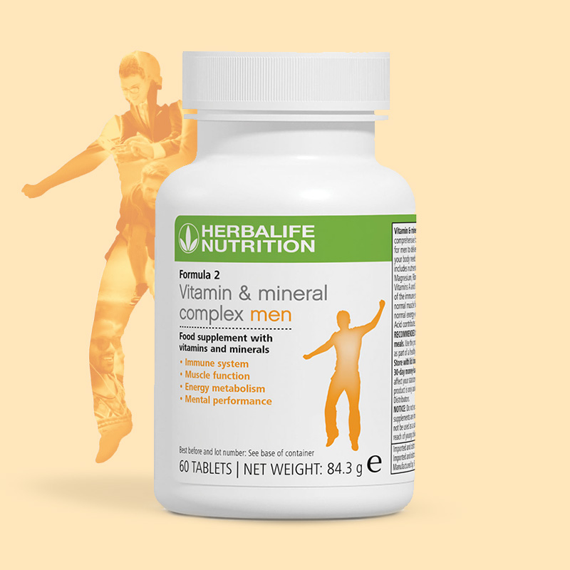 Herbalife Nutrition Formula 2 Vitamin & Mineral Complex Men