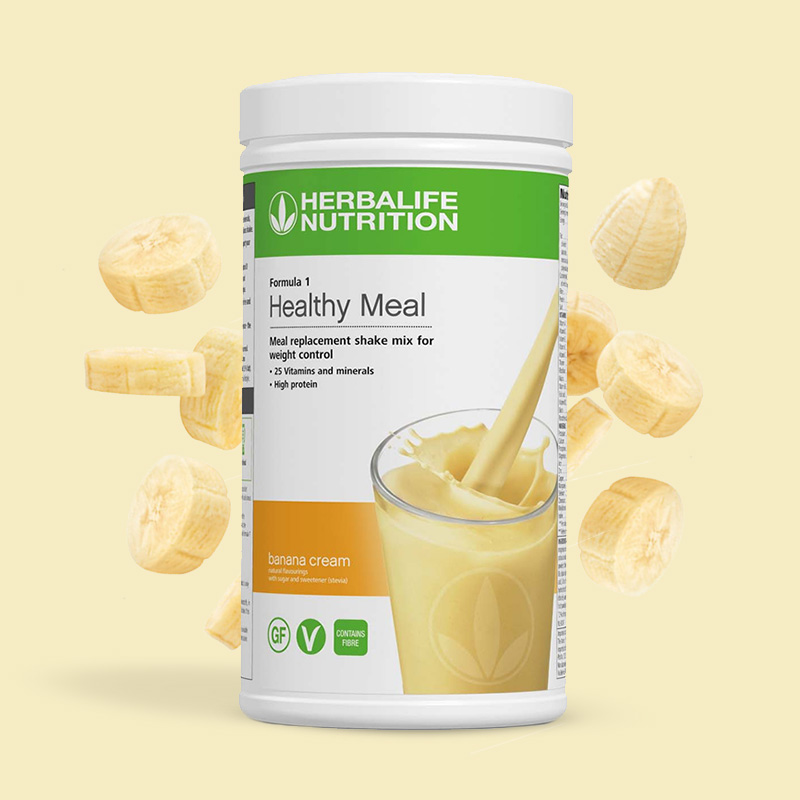 Herbalife Formula 1 Nutritional Shake Mix | Banana Cream