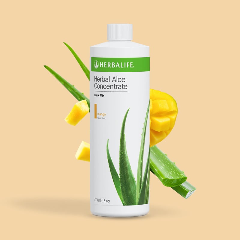 Herbal Aloe Concentrate Mango