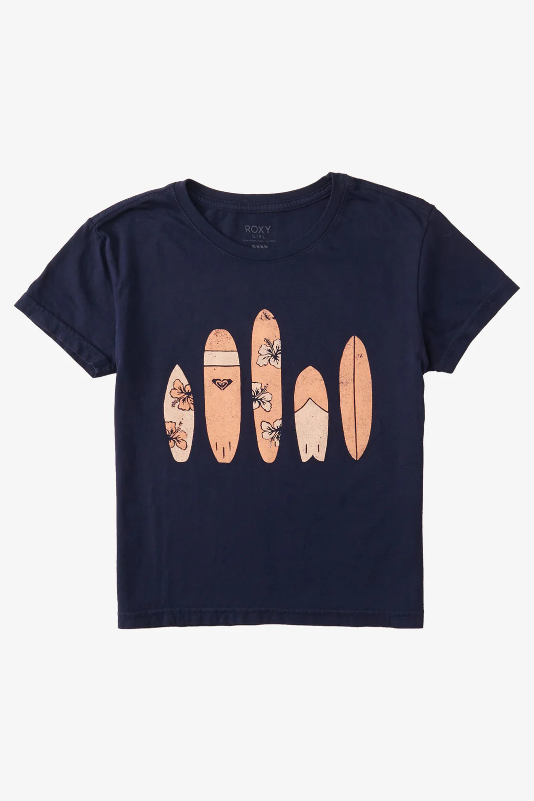 Navy Blue Surfboard Graphic T-shirt