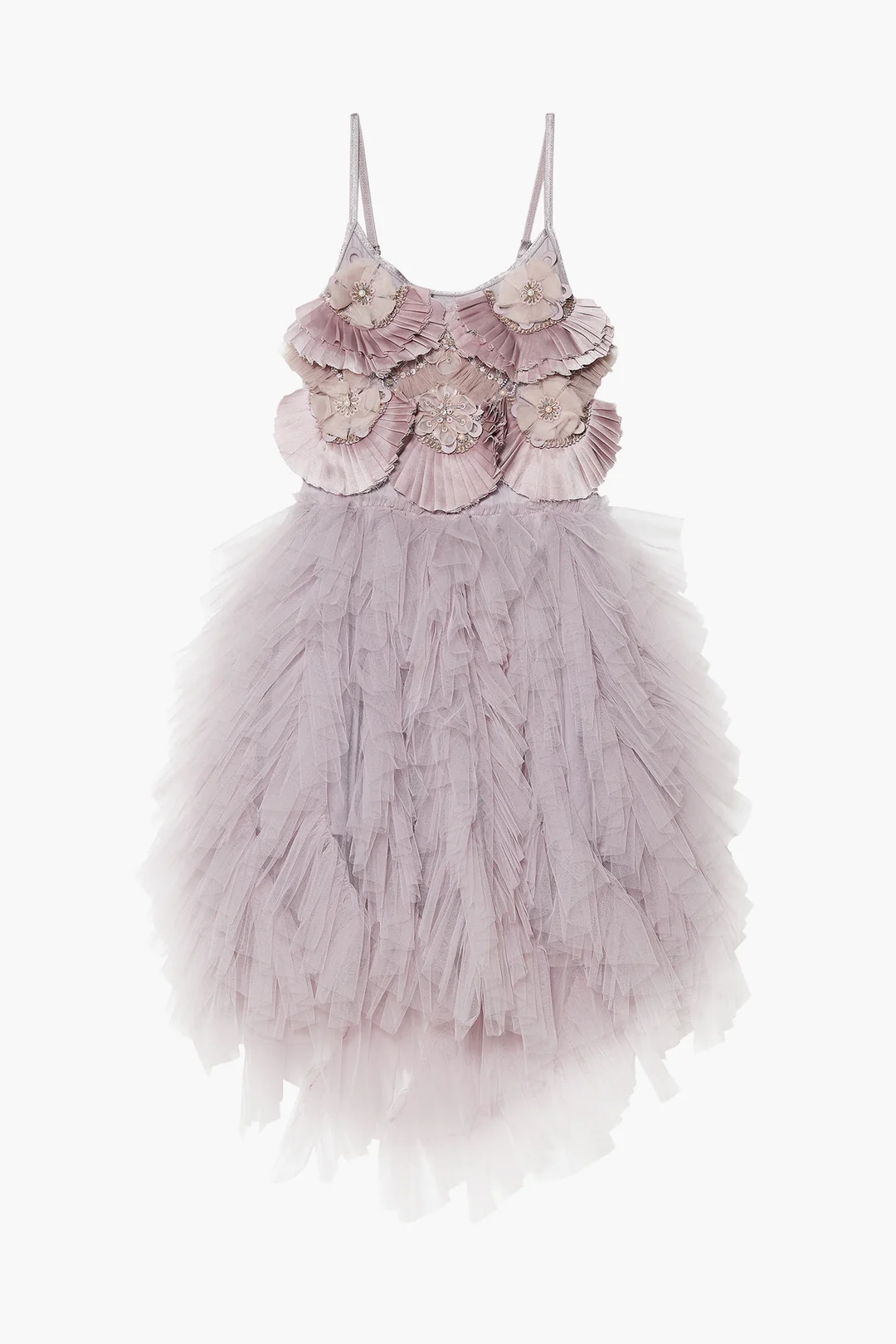 Lavender Tulle Flower Dress
