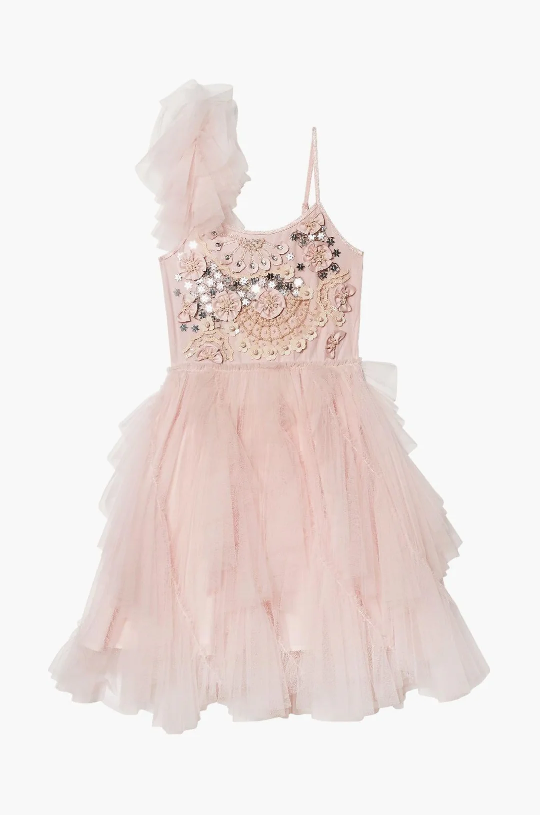 Pink Sequin Party Dress